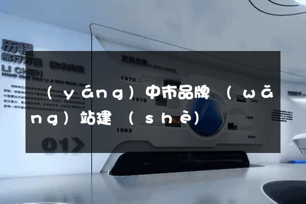 揚(yáng)中市品牌網(wǎng)站建設(shè)