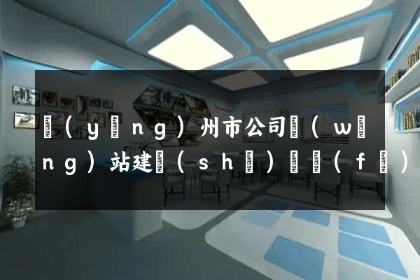 揚(yáng)州市公司網(wǎng)站建設(shè)開發(fā)
