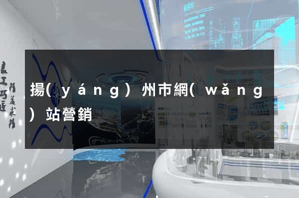 揚(yáng)州市網(wǎng)站營銷