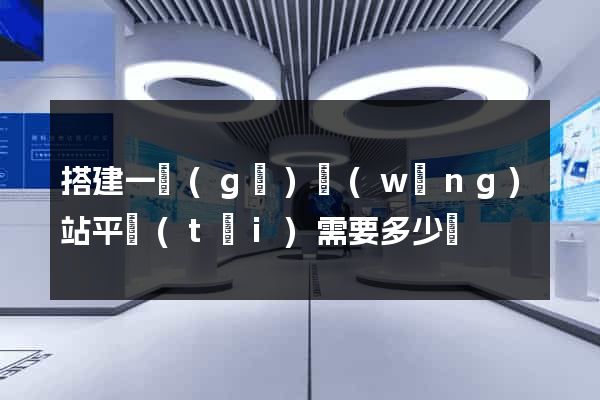 搭建一個(gè)網(wǎng)站平臺(tái)需要多少錢