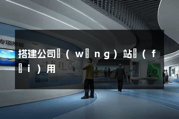 搭建公司網(wǎng)站費(fèi)用