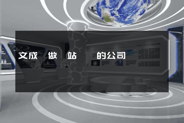 文成縣做網站設計的公司
