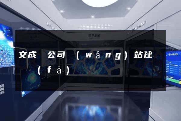 文成縣公司網(wǎng)站建設開發(fā)