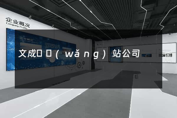 文成縣網(wǎng)站公司