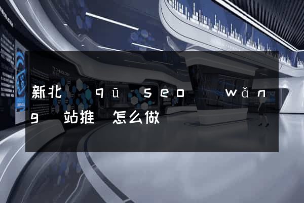 新北區(qū)seo網(wǎng)站推廣怎么做