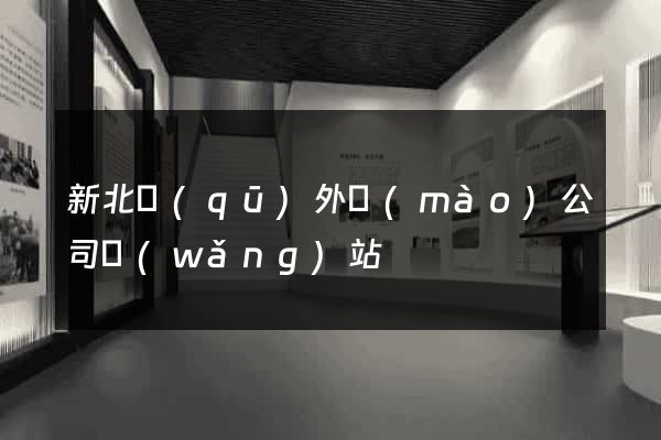新北區(qū)外貿(mào)公司網(wǎng)站