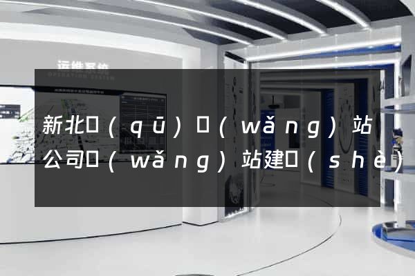 新北區(qū)網(wǎng)站公司網(wǎng)站建設(shè)