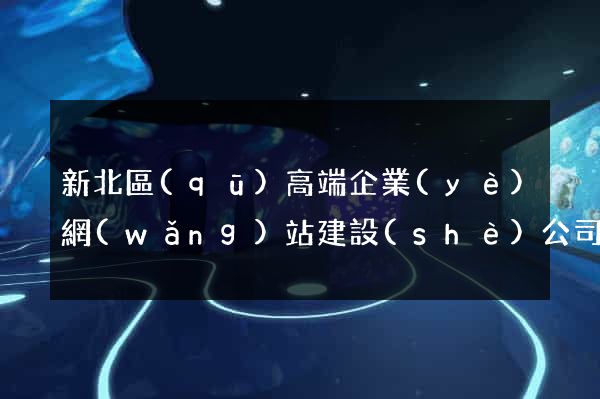 新北區(qū)高端企業(yè)網(wǎng)站建設(shè)公司