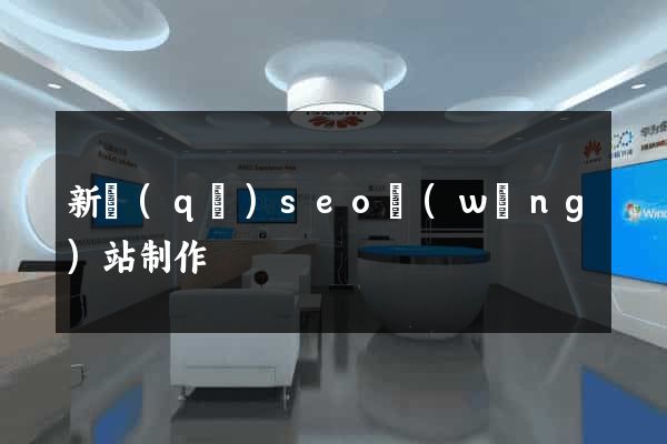新區(qū)seo網(wǎng)站制作