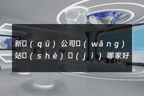 新區(qū)公司網(wǎng)站設(shè)計(jì)哪家好