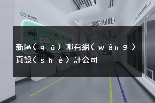新區(qū)哪有網(wǎng)頁設(shè)計公司