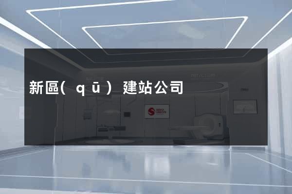 新區(qū)建站公司