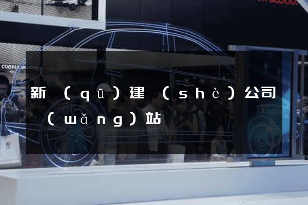 新區(qū)建設(shè)公司網(wǎng)站