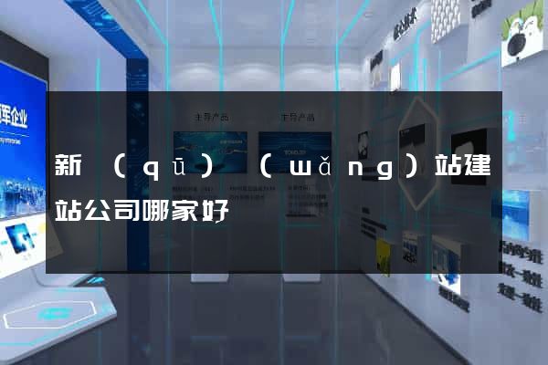 新區(qū)網(wǎng)站建站公司哪家好