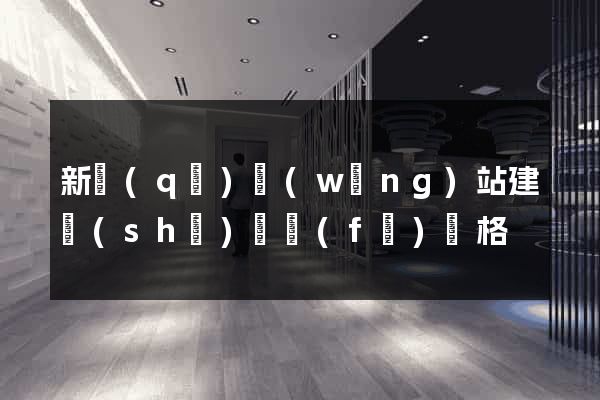 新區(qū)網(wǎng)站建設(shè)開發(fā)價格