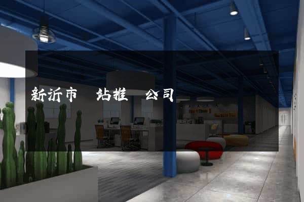 新沂市網站推廣公司