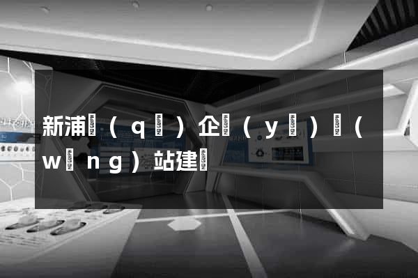 新浦區(qū)企業(yè)網(wǎng)站建設