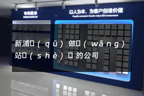 新浦區(qū)做網(wǎng)站設(shè)計的公司