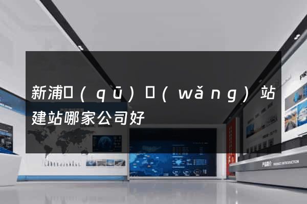 新浦區(qū)網(wǎng)站建站哪家公司好