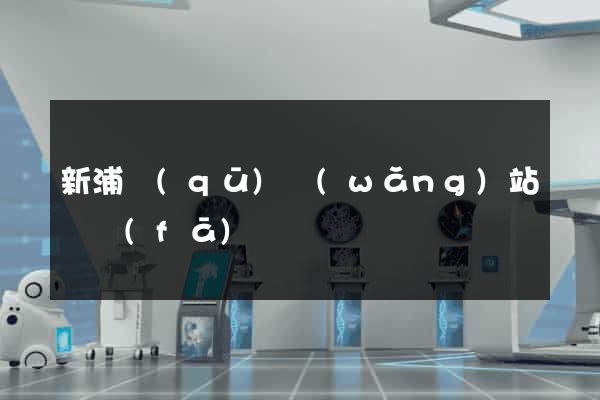 新浦區(qū)網(wǎng)站開發(fā)