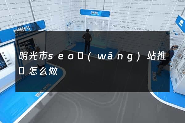 明光市seo網(wǎng)站推廣怎么做