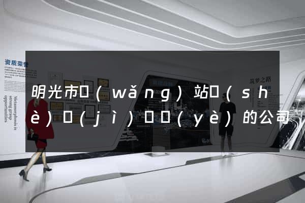 明光市網(wǎng)站設(shè)計(jì)專業(yè)的公司