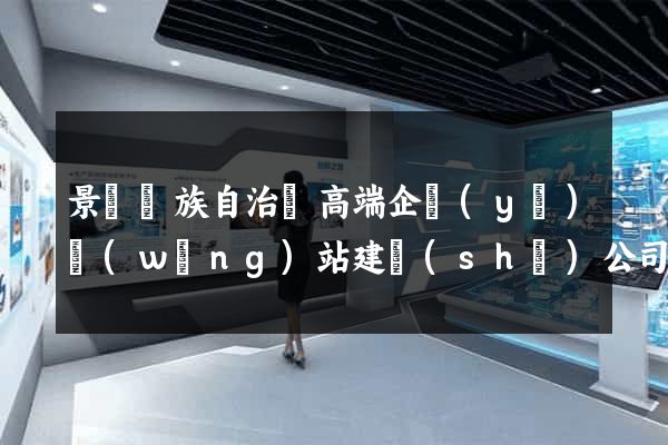 景寧畬族自治縣高端企業(yè)網(wǎng)站建設(shè)公司