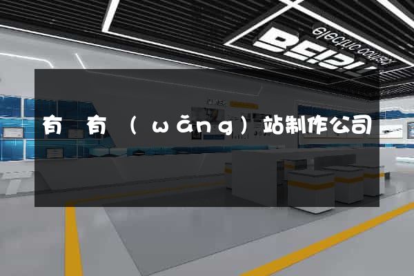 有沒有網(wǎng)站制作公司