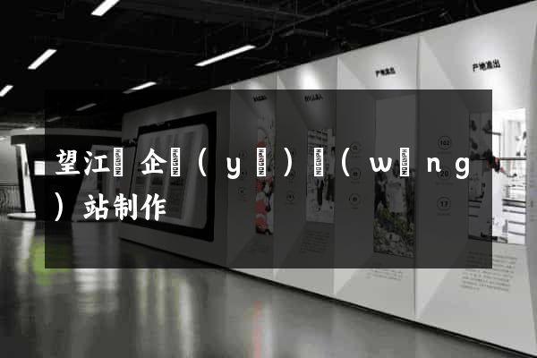 望江縣企業(yè)網(wǎng)站制作
