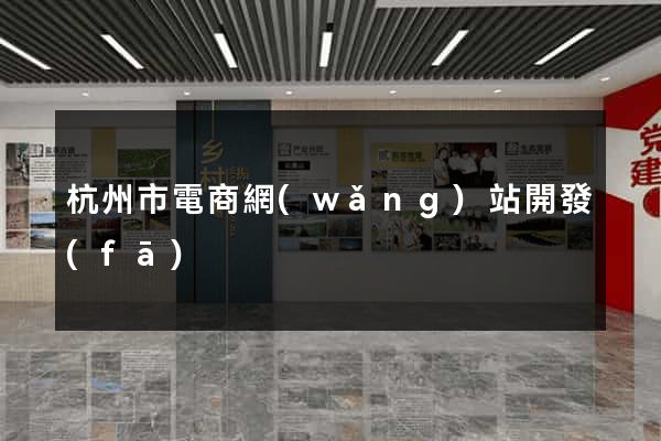 杭州市電商網(wǎng)站開發(fā)
