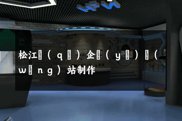 松江區(qū)企業(yè)網(wǎng)站制作