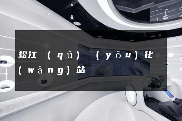 松江區(qū)優(yōu)化網(wǎng)站