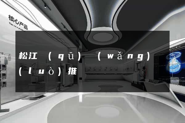 松江區(qū)網(wǎng)絡(luò)推廣
