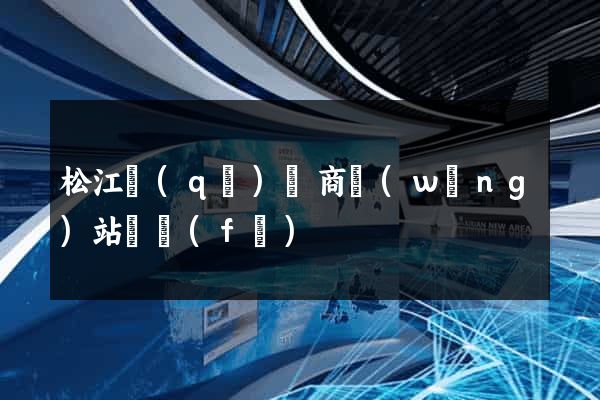 松江區(qū)電商網(wǎng)站開發(fā)