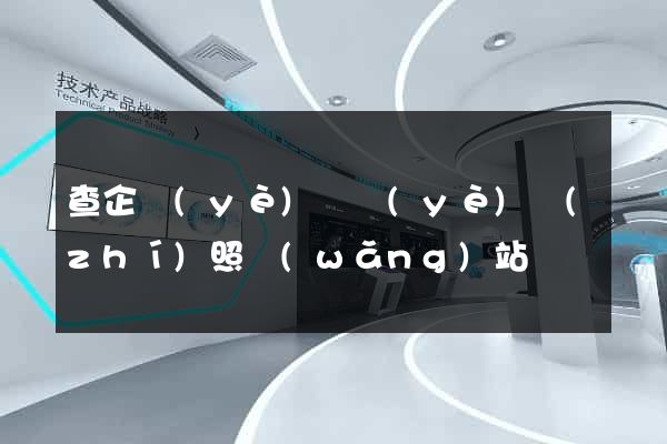 查企業(yè)營業(yè)執(zhí)照網(wǎng)站