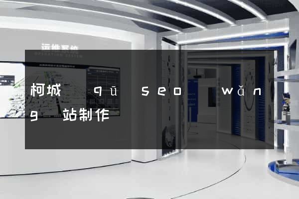柯城區(qū)seo網(wǎng)站制作