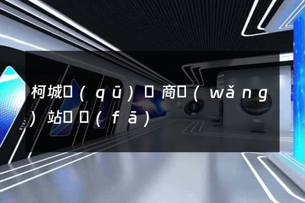 柯城區(qū)電商網(wǎng)站開發(fā)