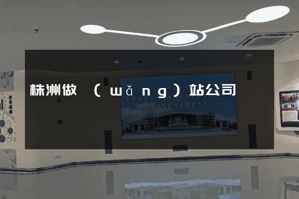 株洲做網(wǎng)站公司