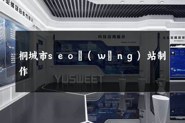 桐城市seo網(wǎng)站制作