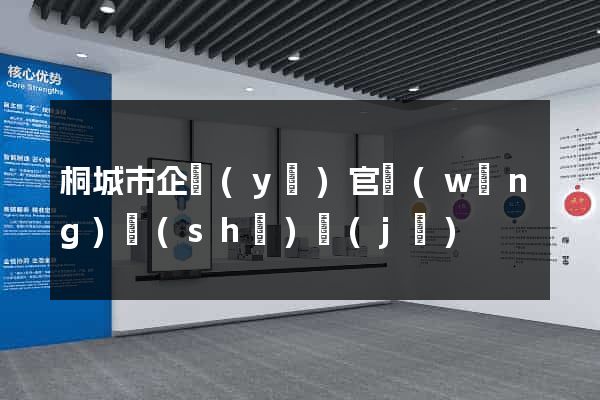 桐城市企業(yè)官網(wǎng)設(shè)計(jì)