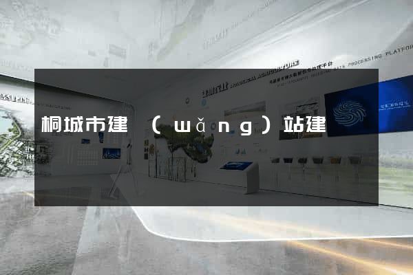 桐城市建網(wǎng)站建設
