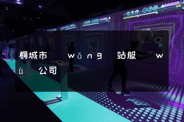 桐城市網(wǎng)站服務(wù)公司