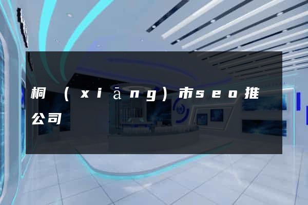 桐鄉(xiāng)市seo推廣公司