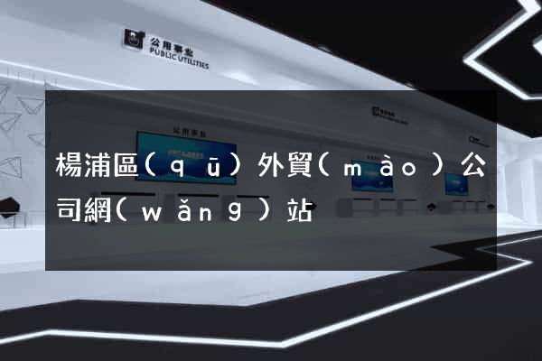 楊浦區(qū)外貿(mào)公司網(wǎng)站