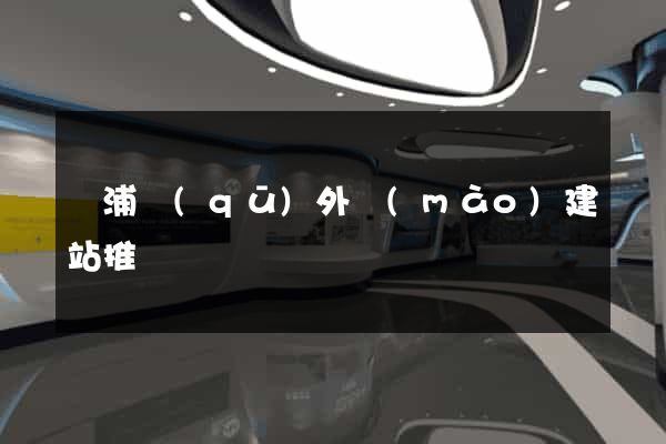 楊浦區(qū)外貿(mào)建站推廣
