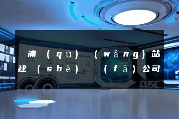 楊浦區(qū)網(wǎng)站建設(shè)開發(fā)公司