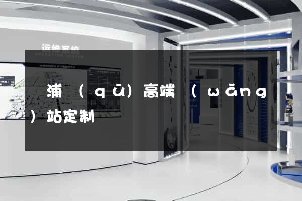 楊浦區(qū)高端網(wǎng)站定制