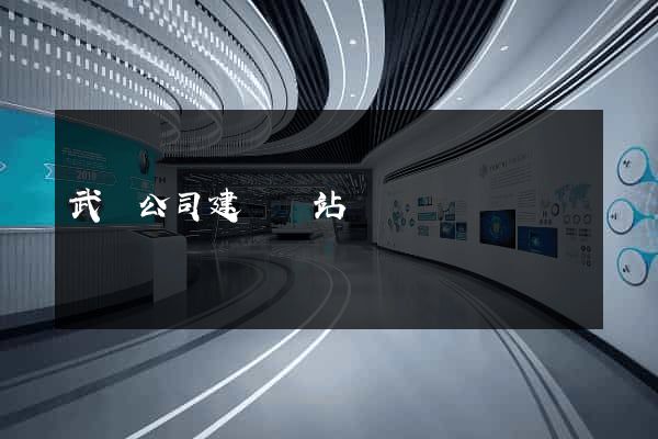 武漢公司建設網站
