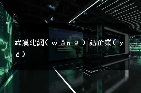 武漢建網(wǎng)站企業(yè)
