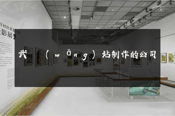 武漢網(wǎng)站制作的公司